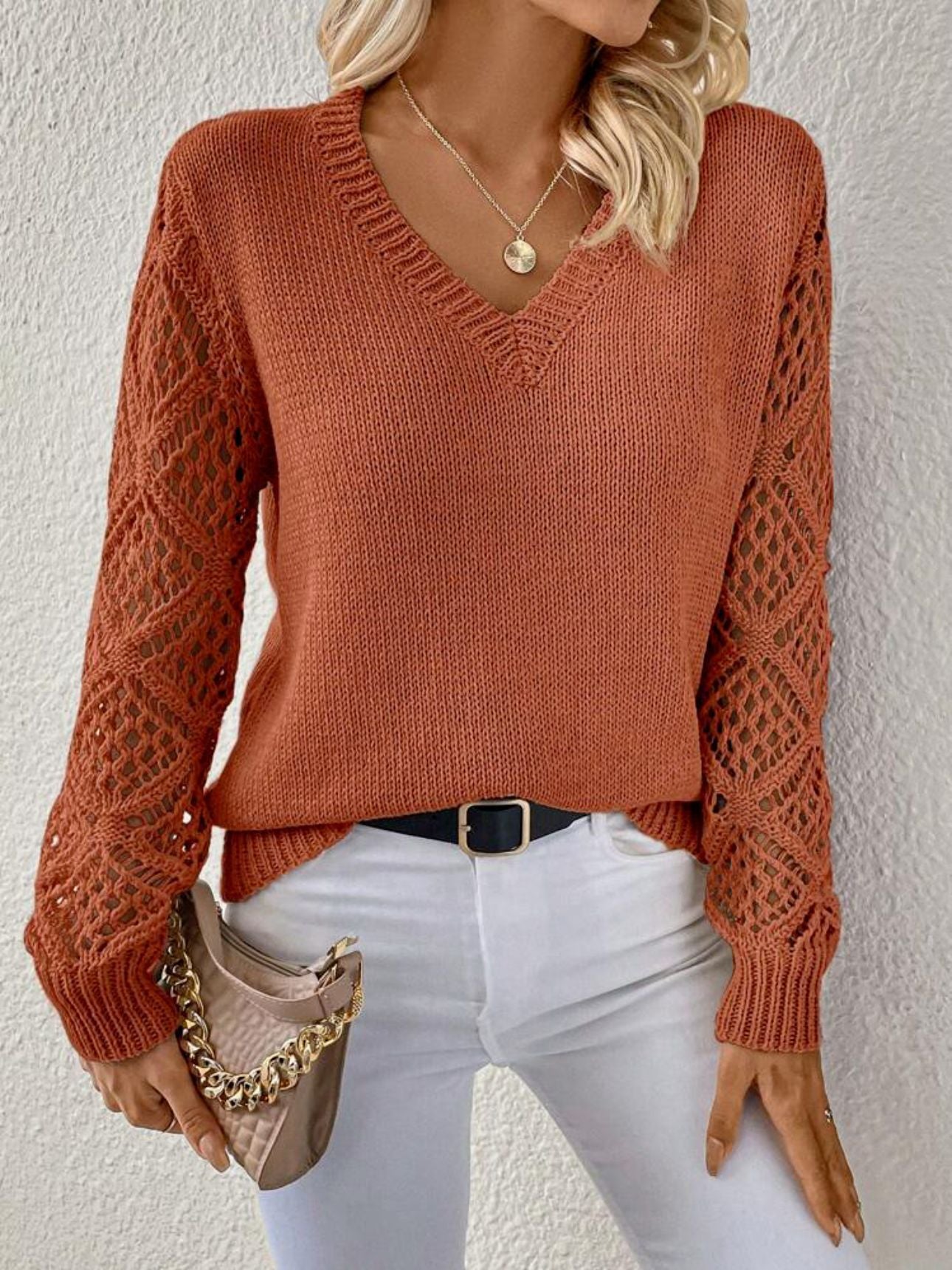 Ella™ | Soft V-Neck Sweater