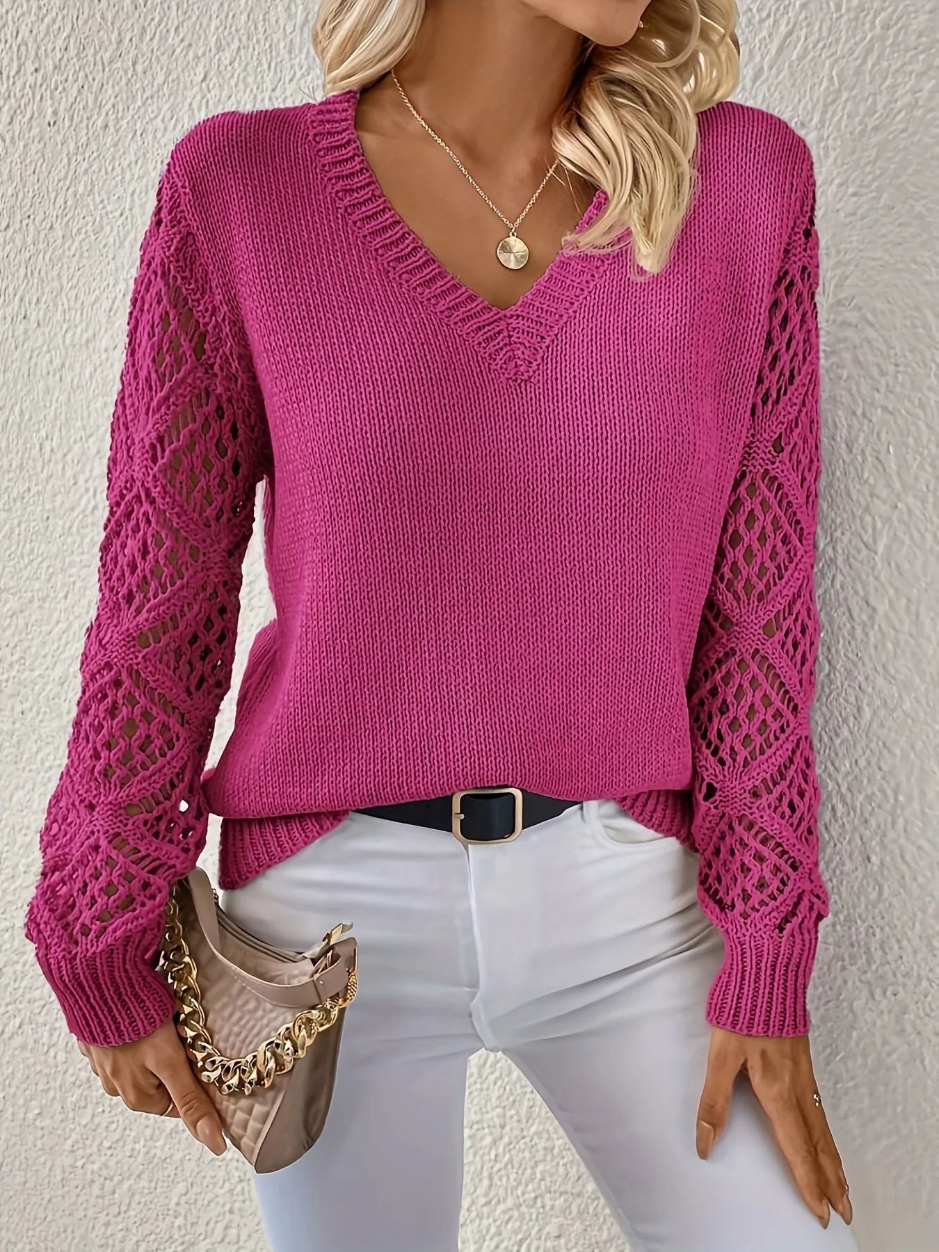 Ella™ | Soft V-Neck Sweater