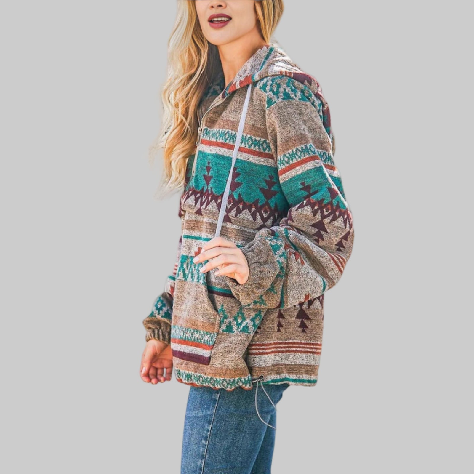 Isabella™ | Oversized Zip-Up Hoodie