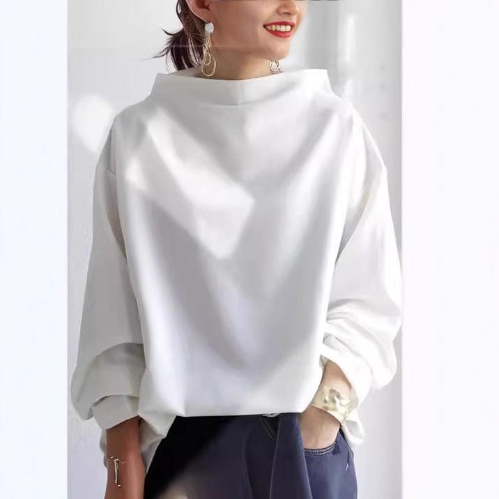 Victoria™ | High-Neck Casual Top