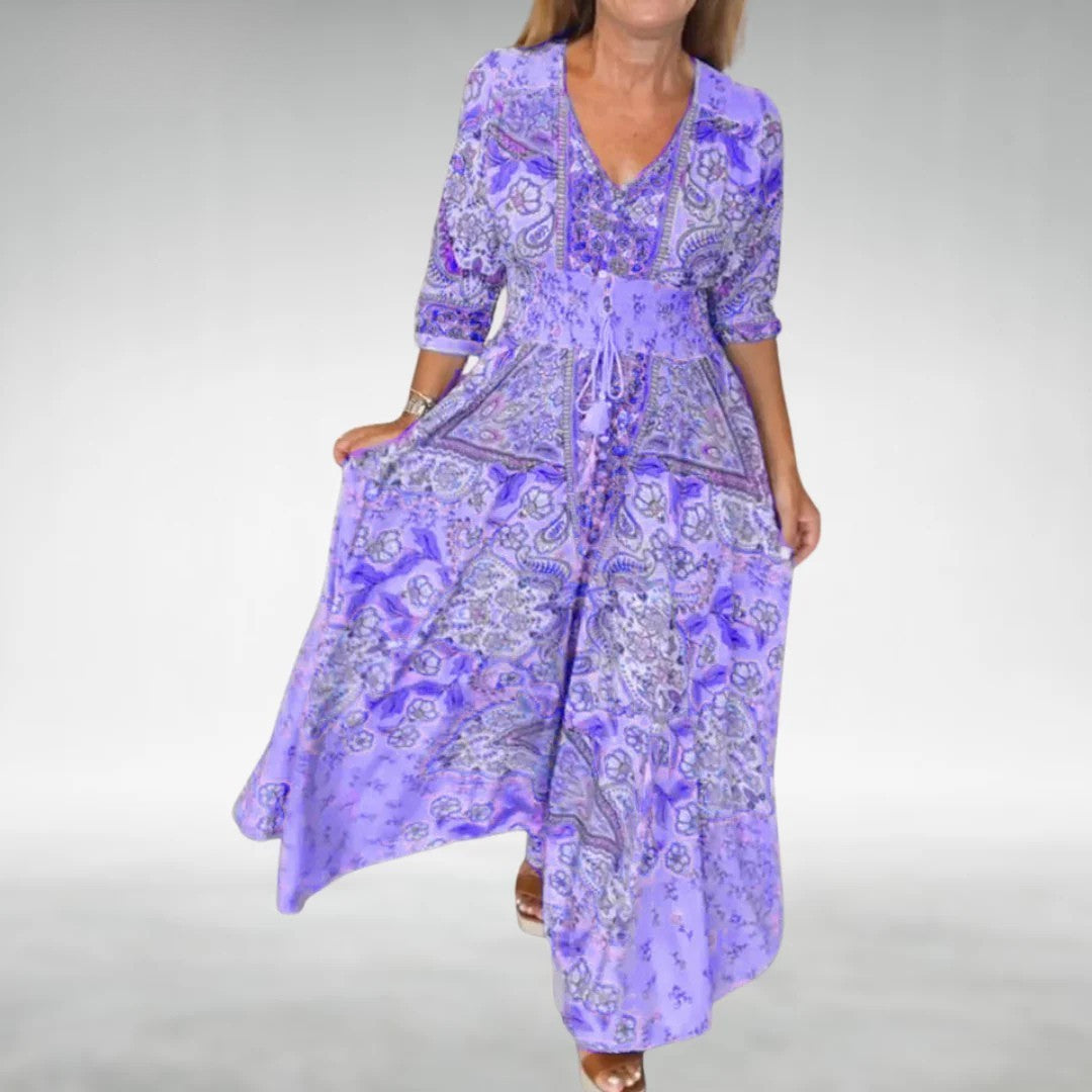 AMARA - BOHEMIAN MAXI DRESS