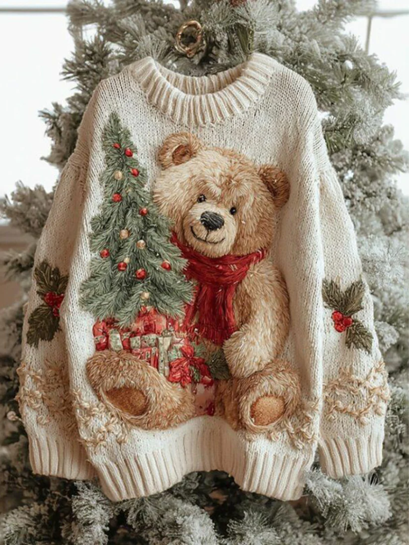 Hannah™ | Festive Knit Sweater