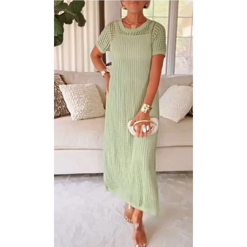 BETHANY - CUT-OUT LONG MAXI DRESS