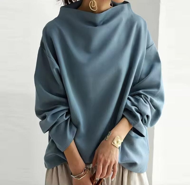 Victoria™ | High-Neck Casual Top