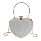 Isabella™ | Heart-Shaped Metal Handbag