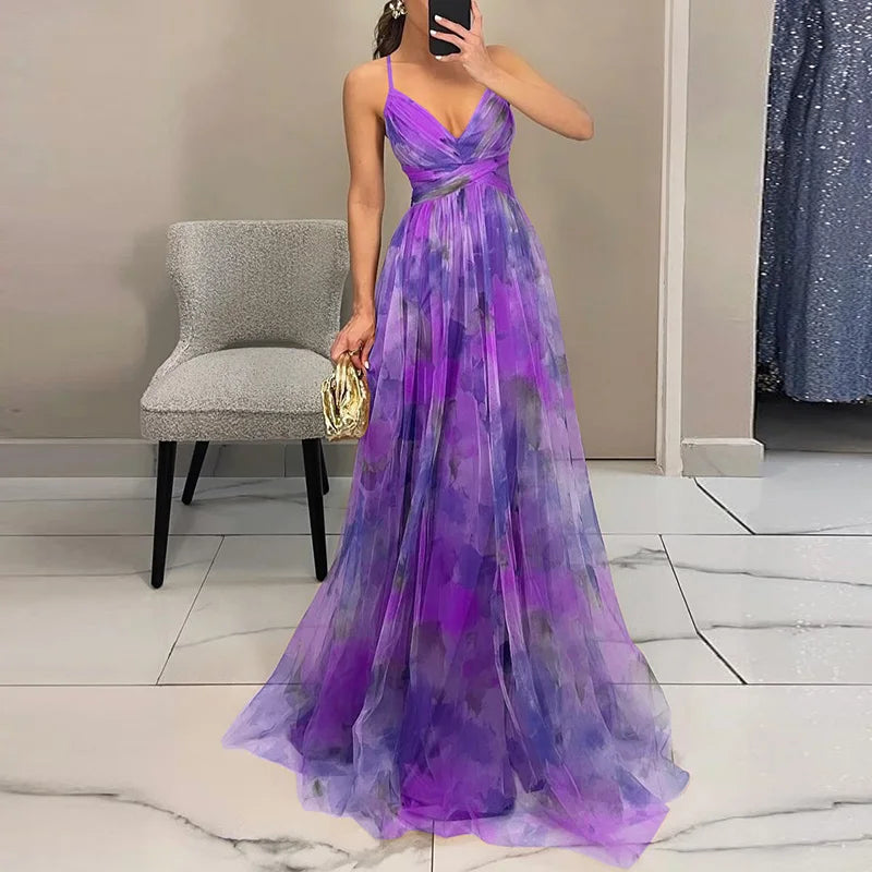 GISELLA - Stunning Floral Maxi Dress