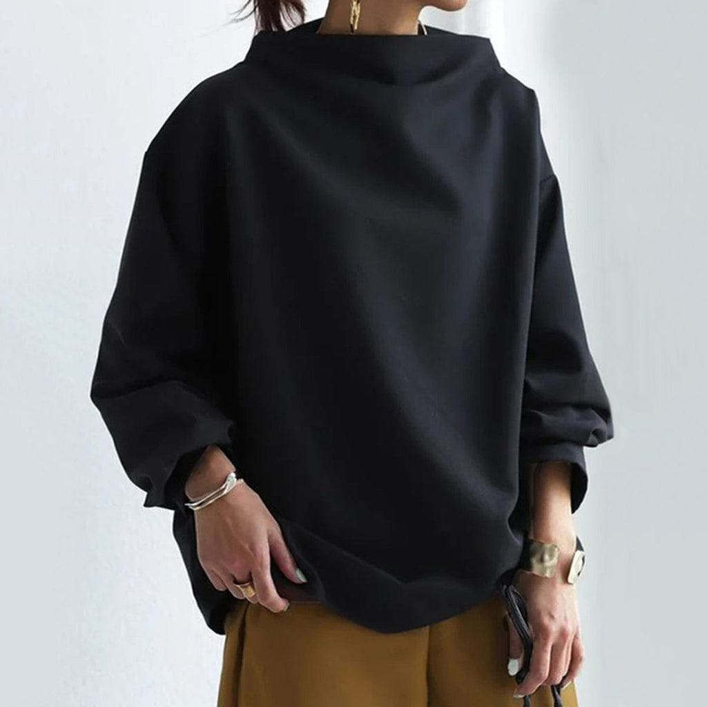 Victoria™ | High-Neck Casual Top