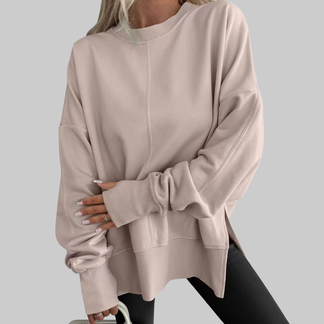 Mia™ | Oversized Long Sleeve Sweatshirt