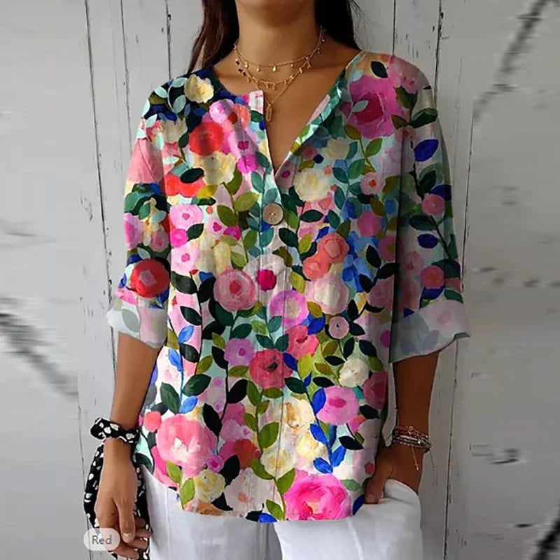 Chloe™ | Floral Print Blouse