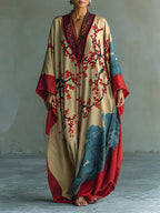 ARA - JAPANESE PLUM BLOSSOM MAXI DRESS