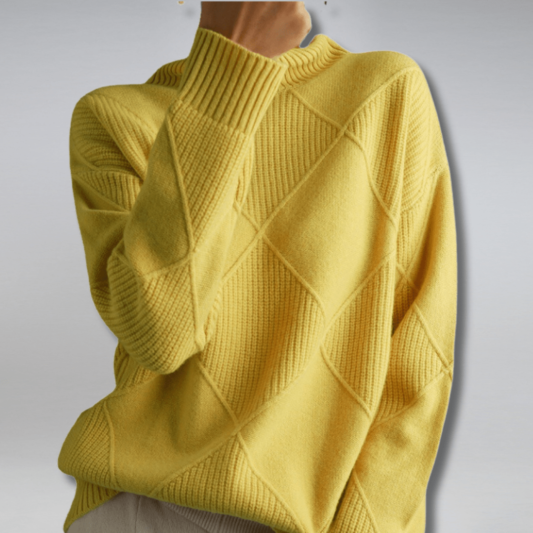 Isabella™ | Turtleneck Wool Sweater
