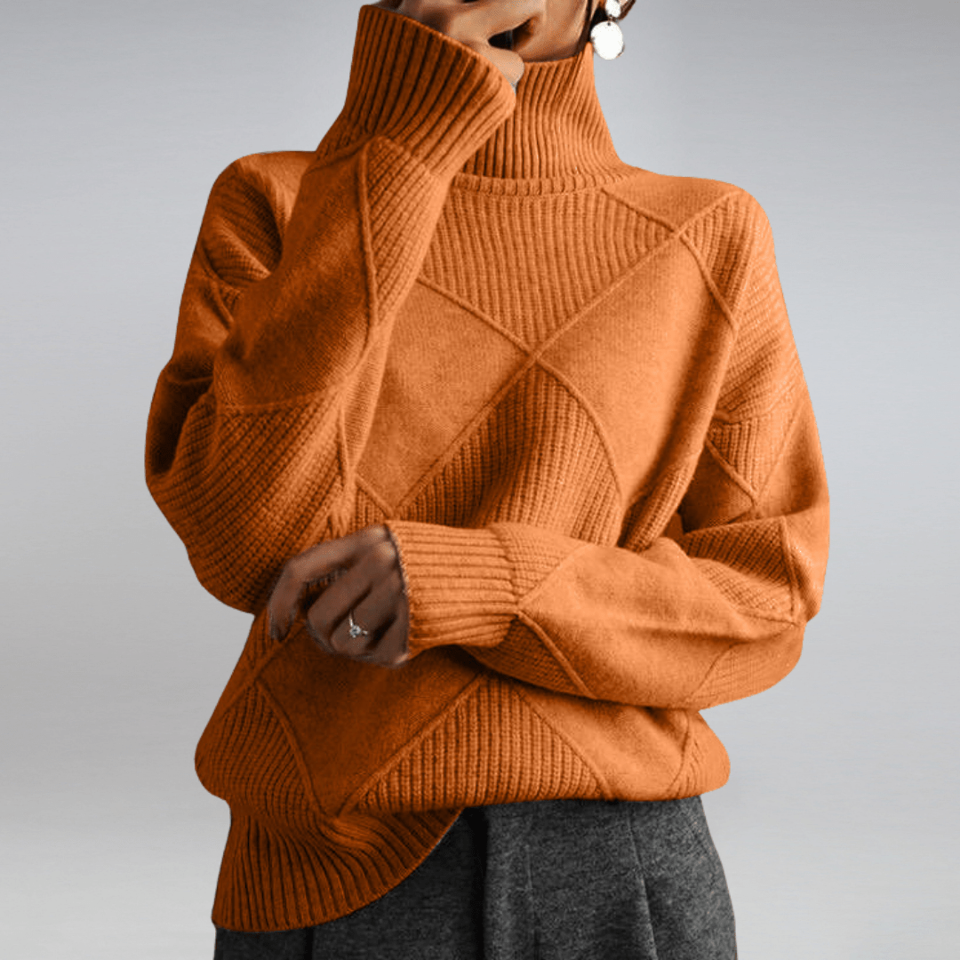 Isabella™ | Turtleneck Wool Sweater