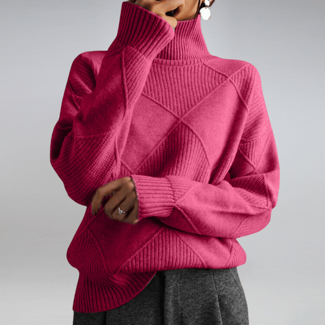 Isabella™ | Turtleneck Wool Sweater