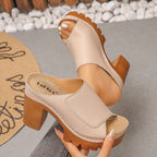 Dakota | Platform Block Heel Mule