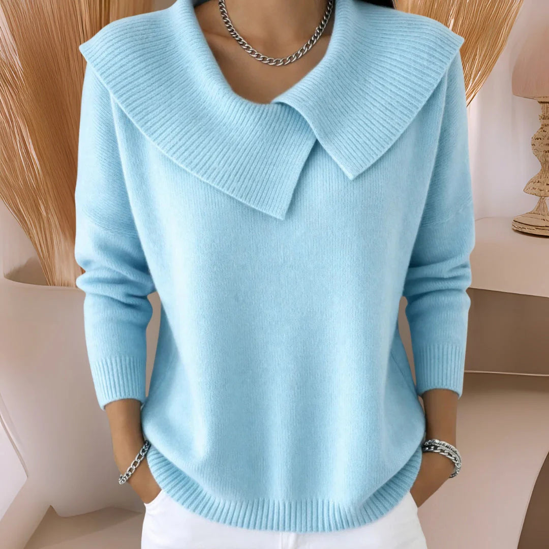 Colette | Collar Knit Sweater