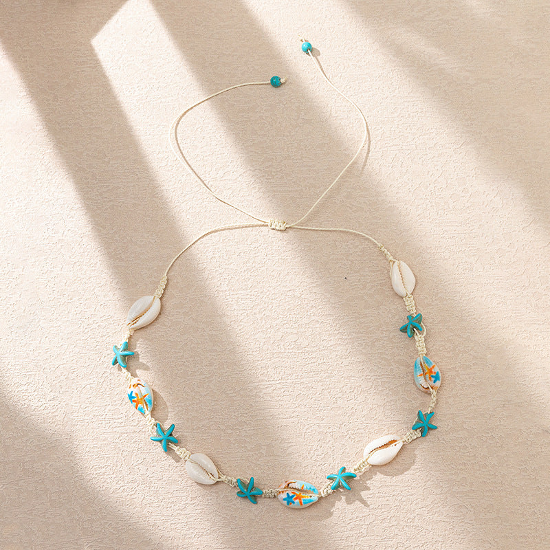 Oceana | Shell & Starfish Choker Necklace