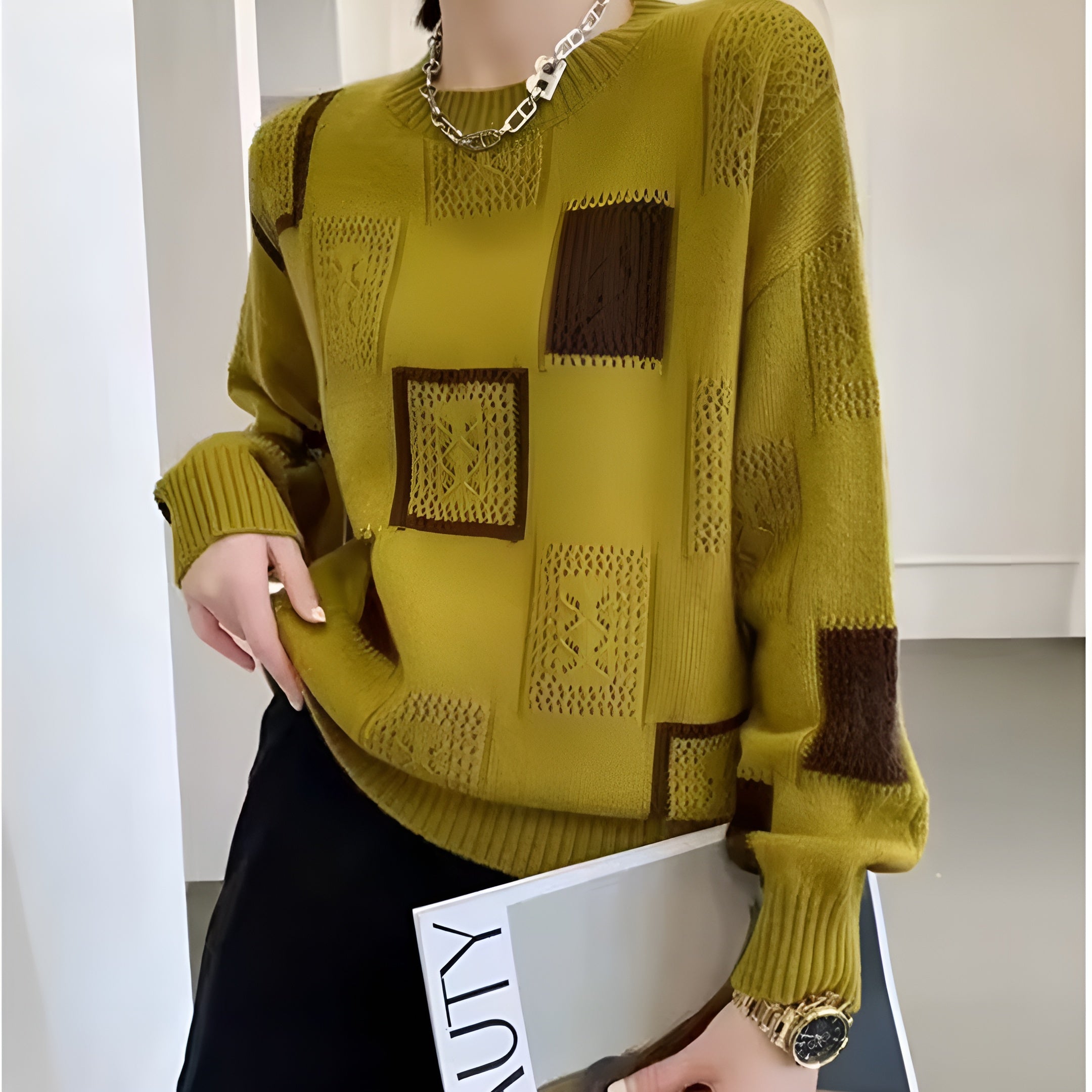 Mia™ | Chic Knit Sweater