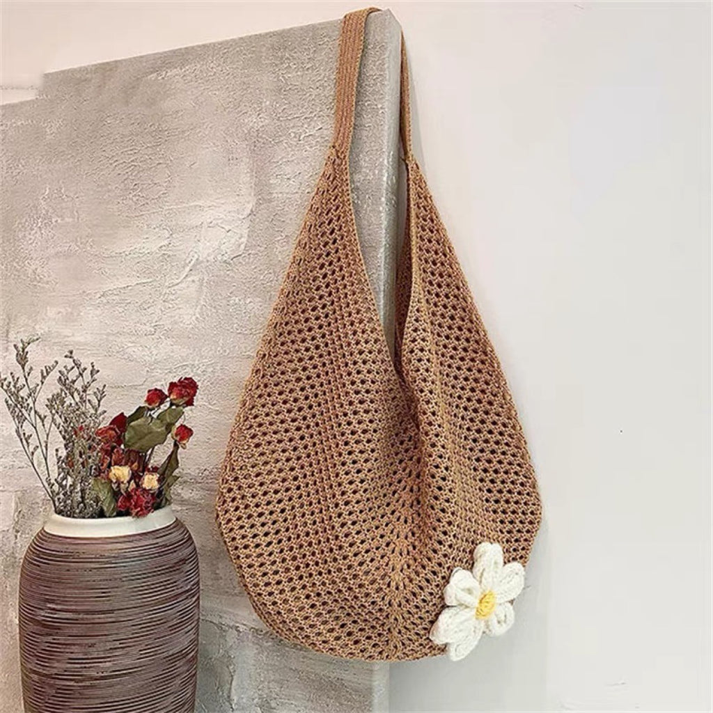 Daisy | Crochet Hobo Bag