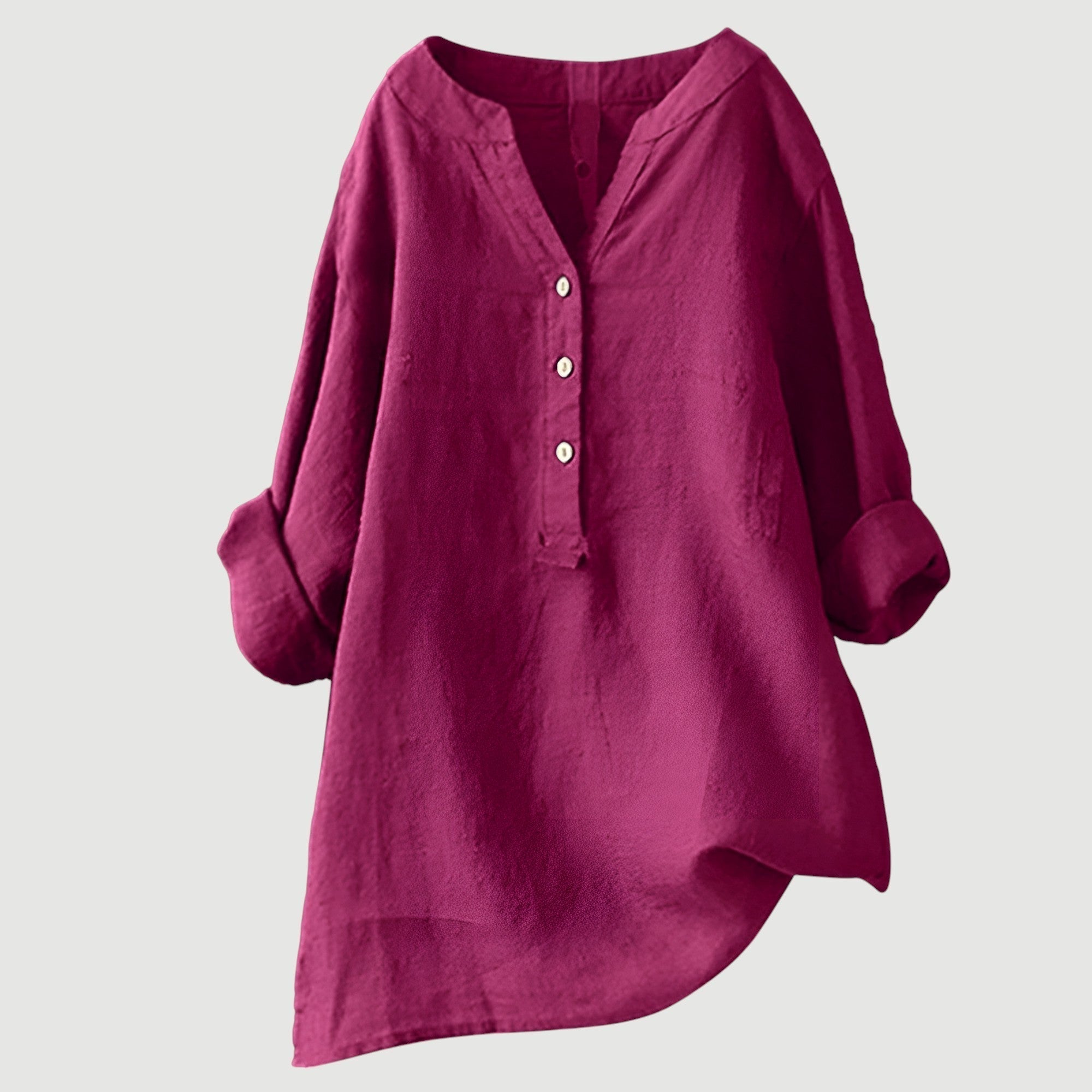 Freja™ | Comfortable Button-Up Shirt