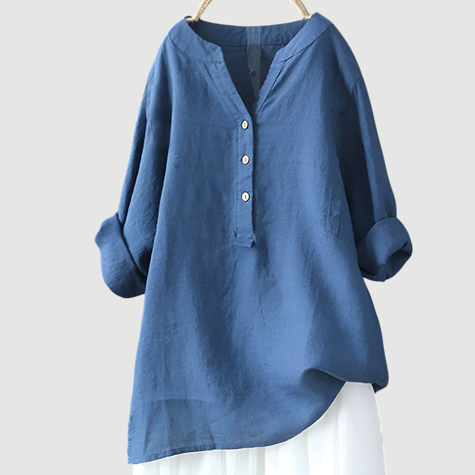Freja™ | Comfortable Button-Up Shirt
