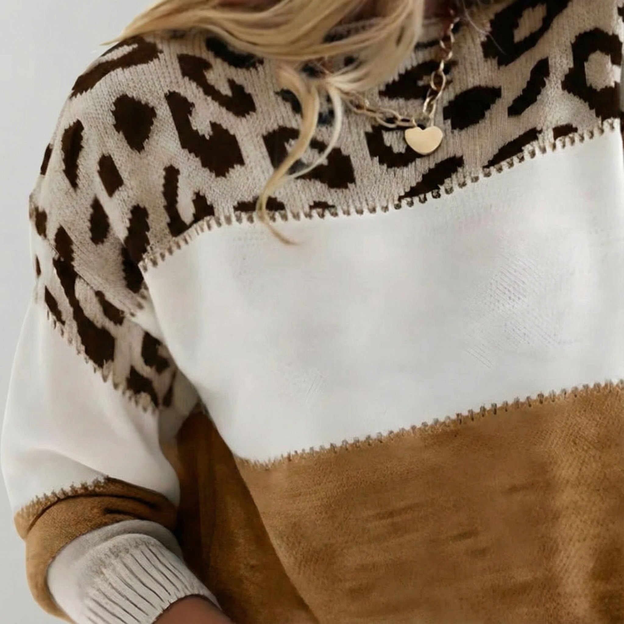 Maria™  | Elegant Leopard Sweater