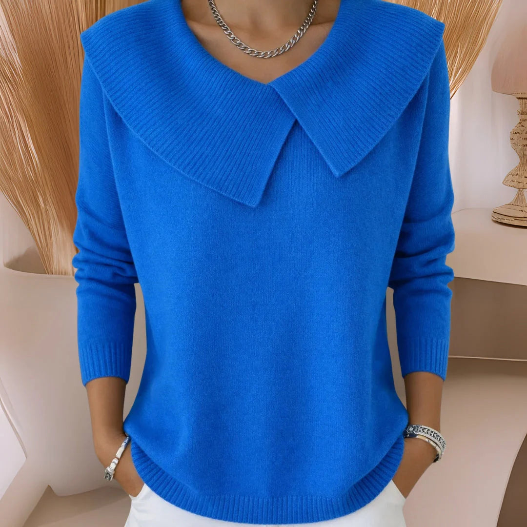 Colette | Collar Knit Sweater