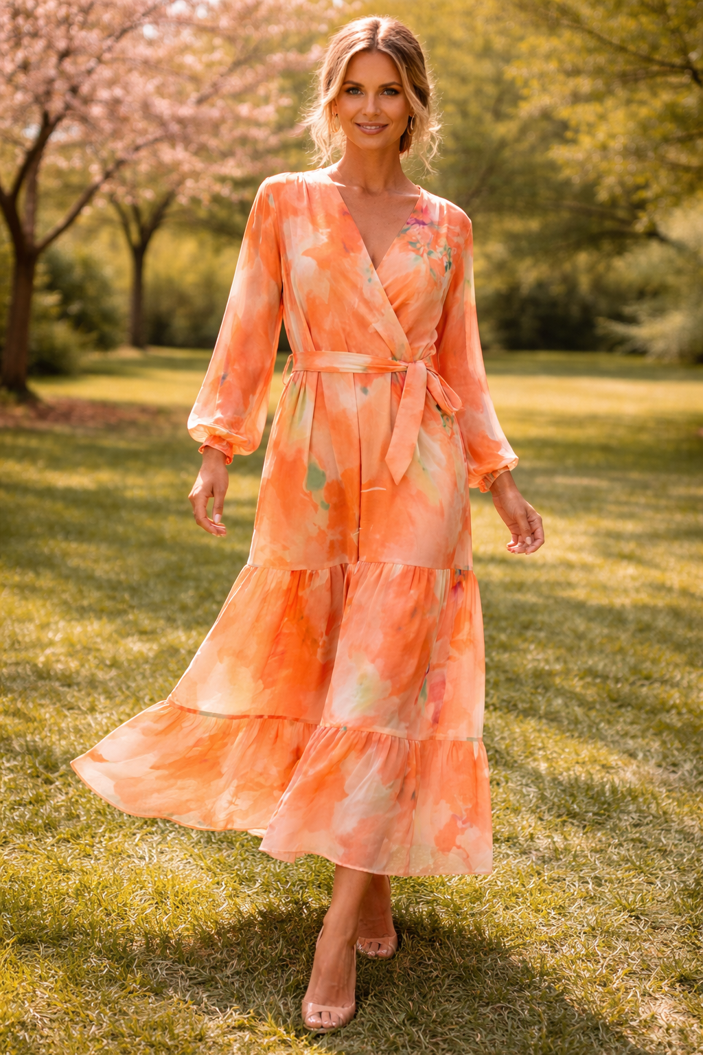 Chloe™ | Floral Wrap Dress