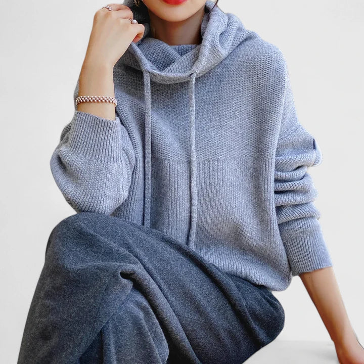 Leila™ | Knit Hoodie