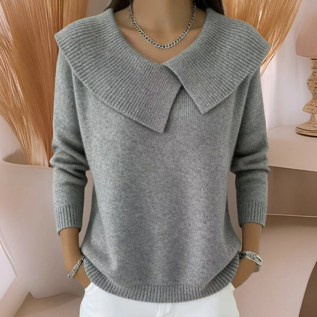 Colette | Collar Knit Sweater