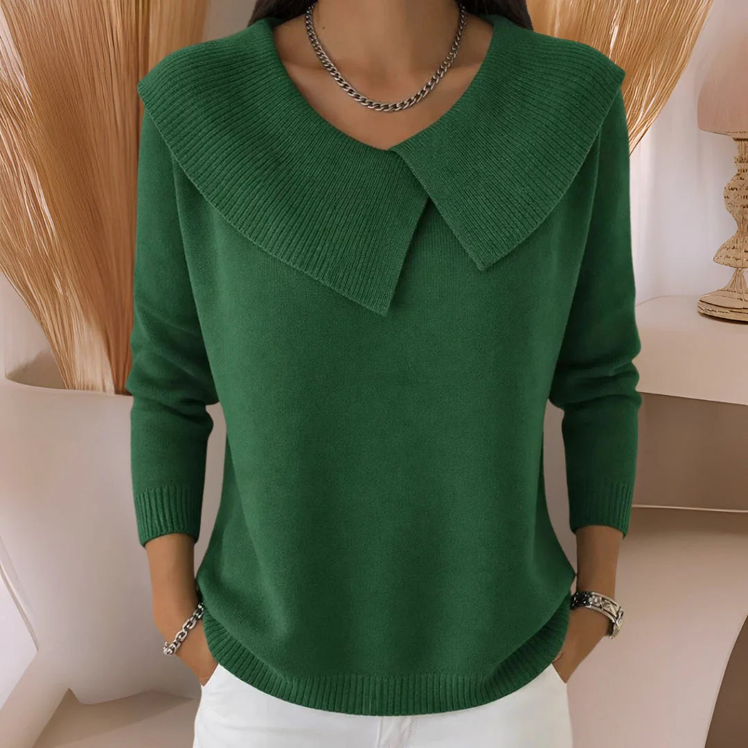 Colette | Collar Knit Sweater