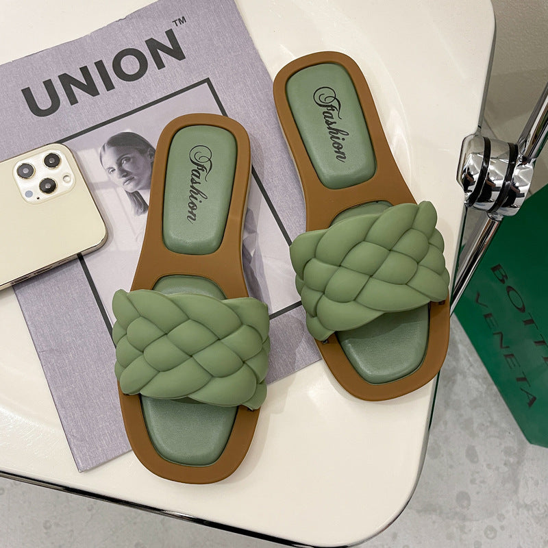 Tresse | Braided Slide Sandals