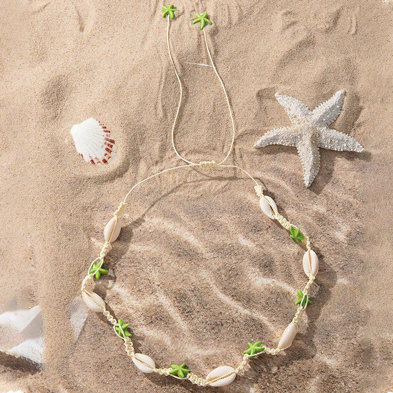 Oceana | Shell & Starfish Choker Necklace