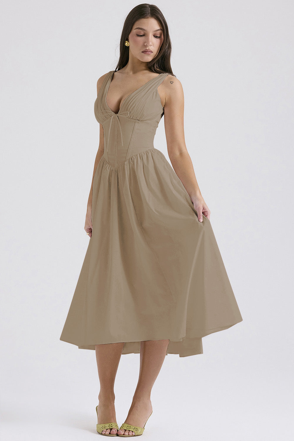 Anouk | Corset Midi Dress