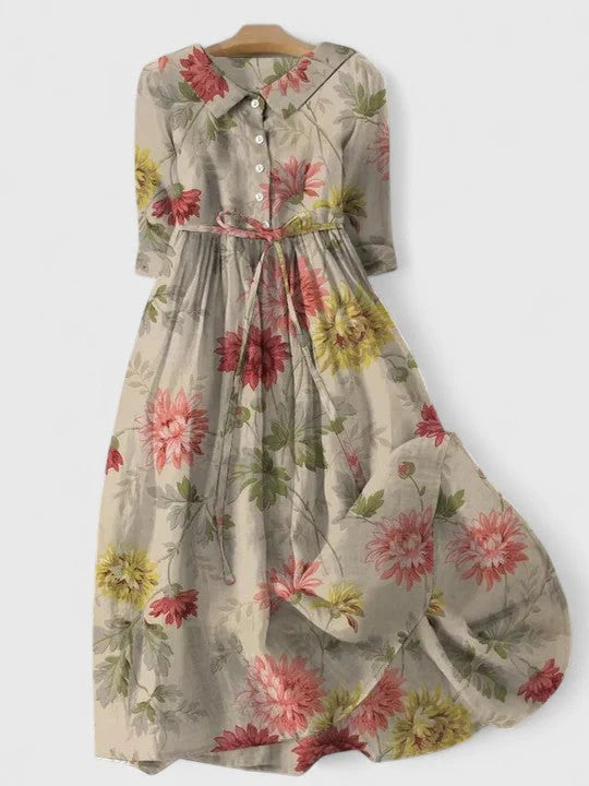 Rosalind | Garden Rose Maxi Dress