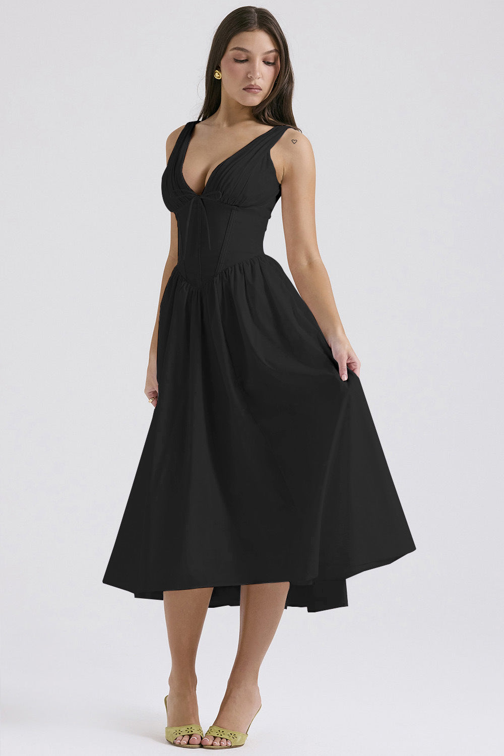 Anouk | Corset Midi Dress