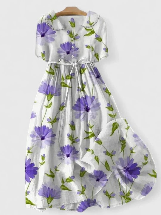 Aurelia | Impressionist Maxi Dress