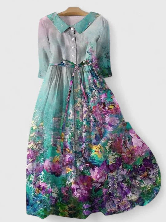 Simone | English Garden Maxi Dress
