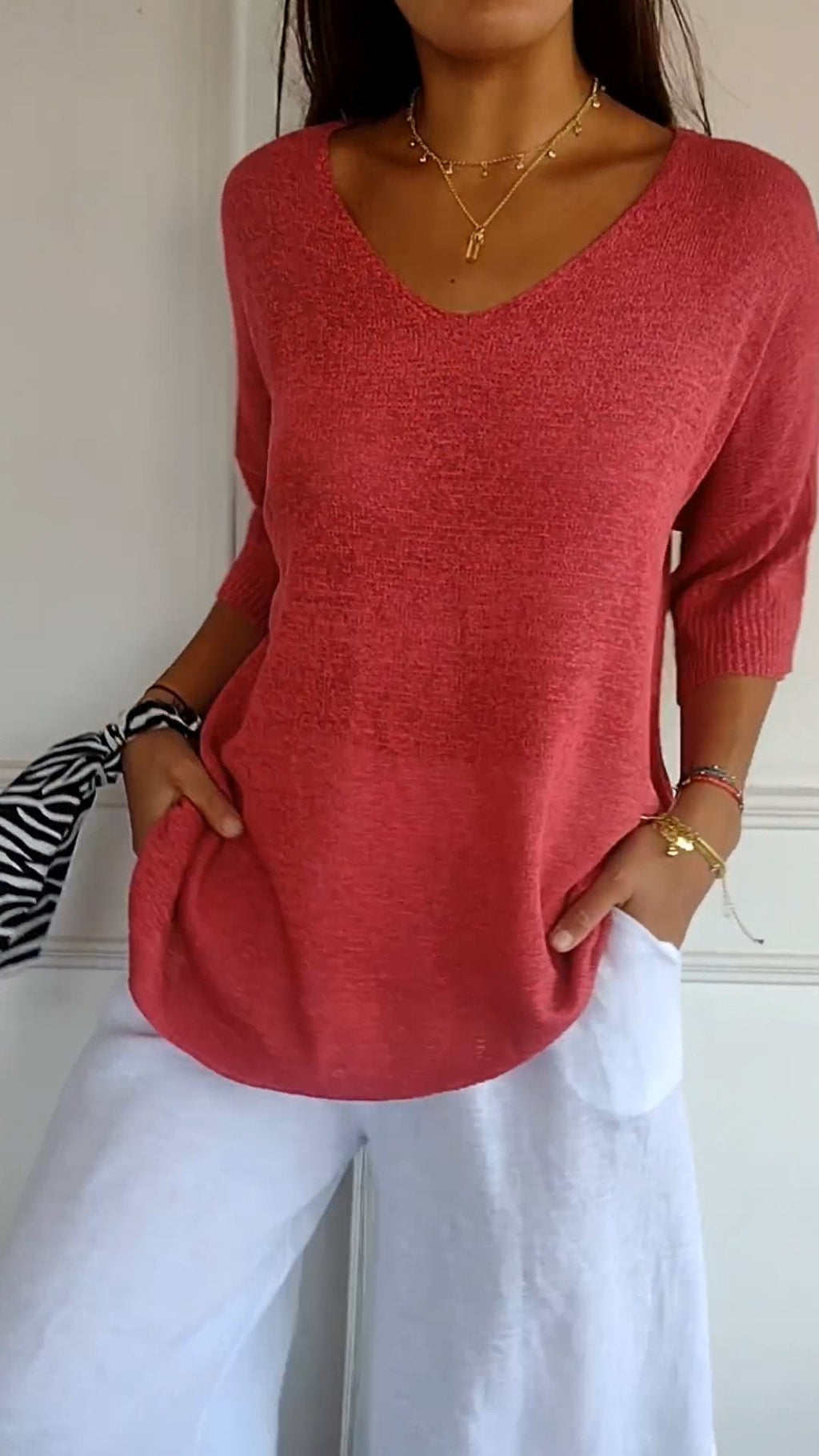 Rachel™ | Timeless V-Neck Top