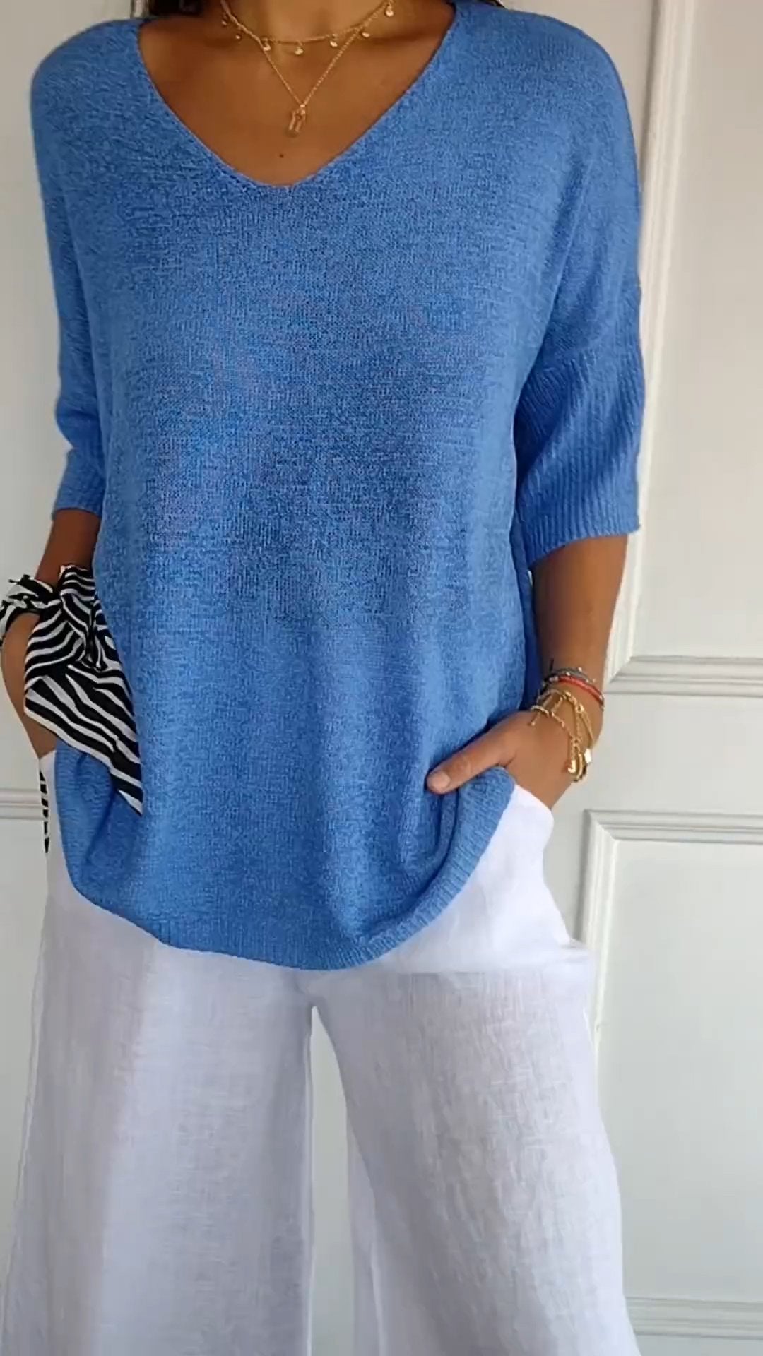 Rachel™ | Timeless V-Neck Top