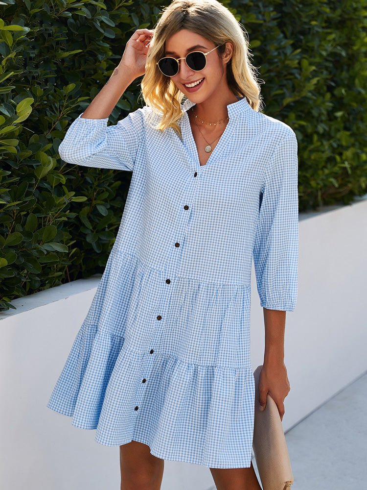 ELAINE -  Flowy Day Midi Dress