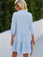 ELAINE -  Flowy Day Midi Dress