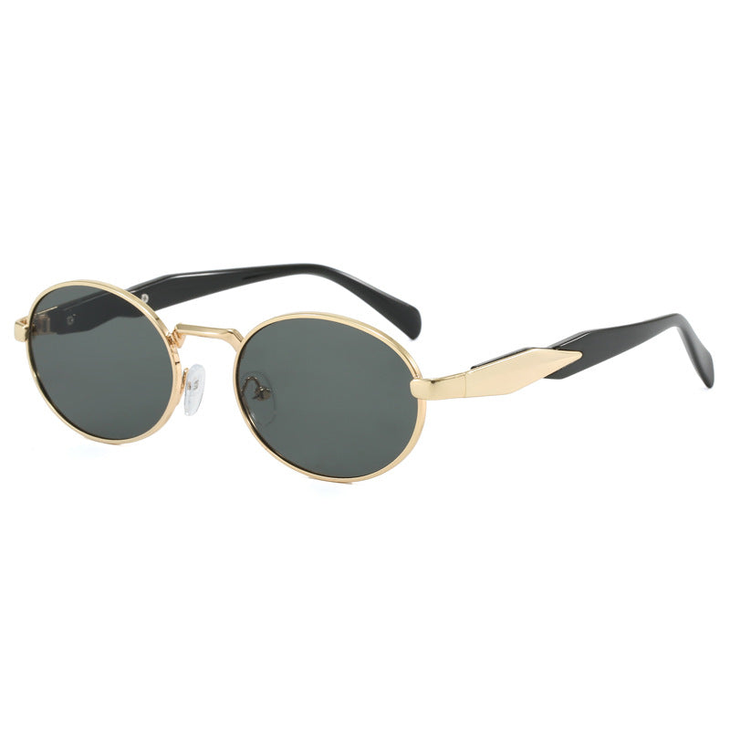 Léonie | Oval Retro Sunglasses