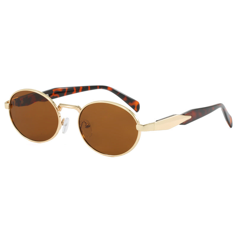 Léonie | Oval Retro Sunglasses