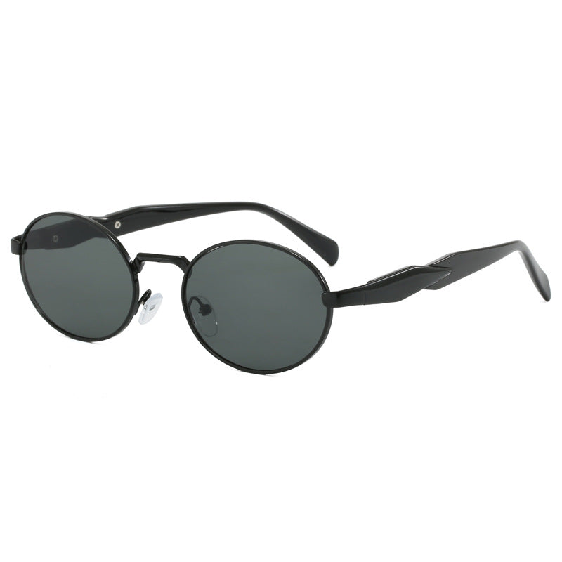 Léonie | Oval Retro Sunglasses