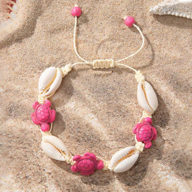 Turtle Bay | Shell & Sea Turtle Bracelet