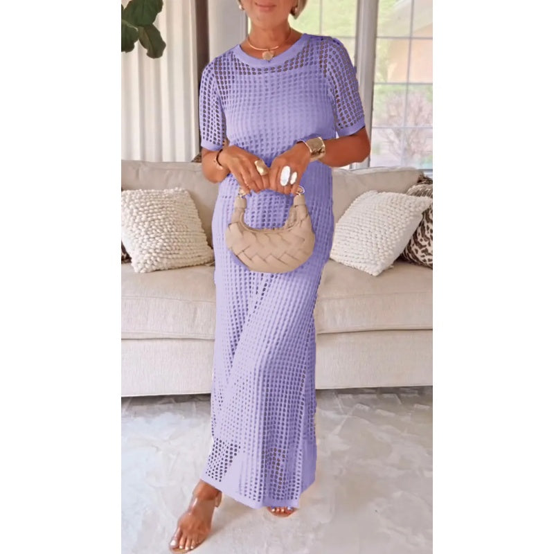 BETHANY - CUT-OUT LONG MAXI DRESS