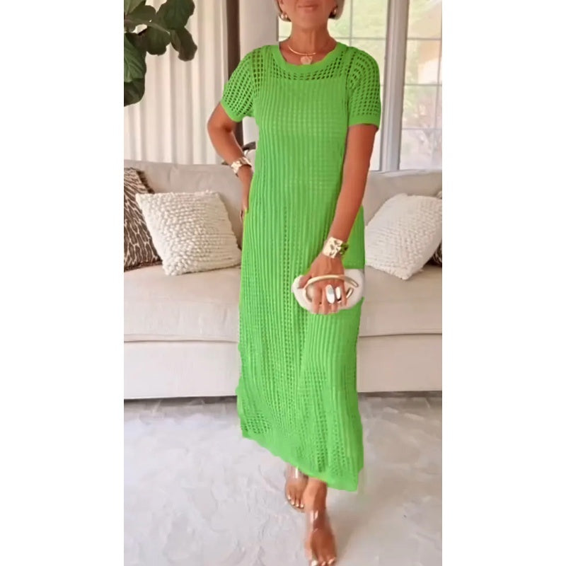 BETHANY - CUT-OUT LONG MAXI DRESS