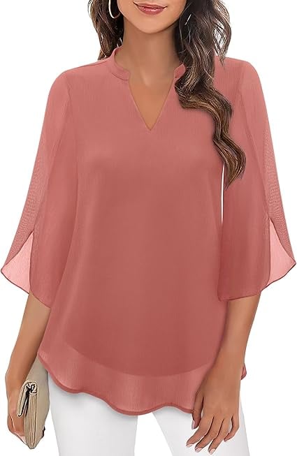 Lillian™ | Soft-Touch Layered Blouse