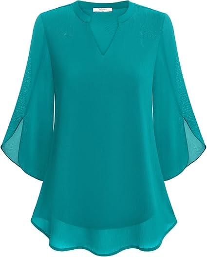 Lillian™ | Soft-Touch Layered Blouse