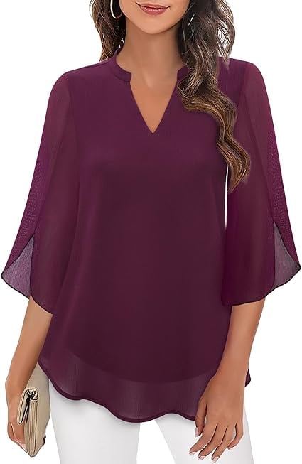 Lillian™ | Soft-Touch Layered Blouse